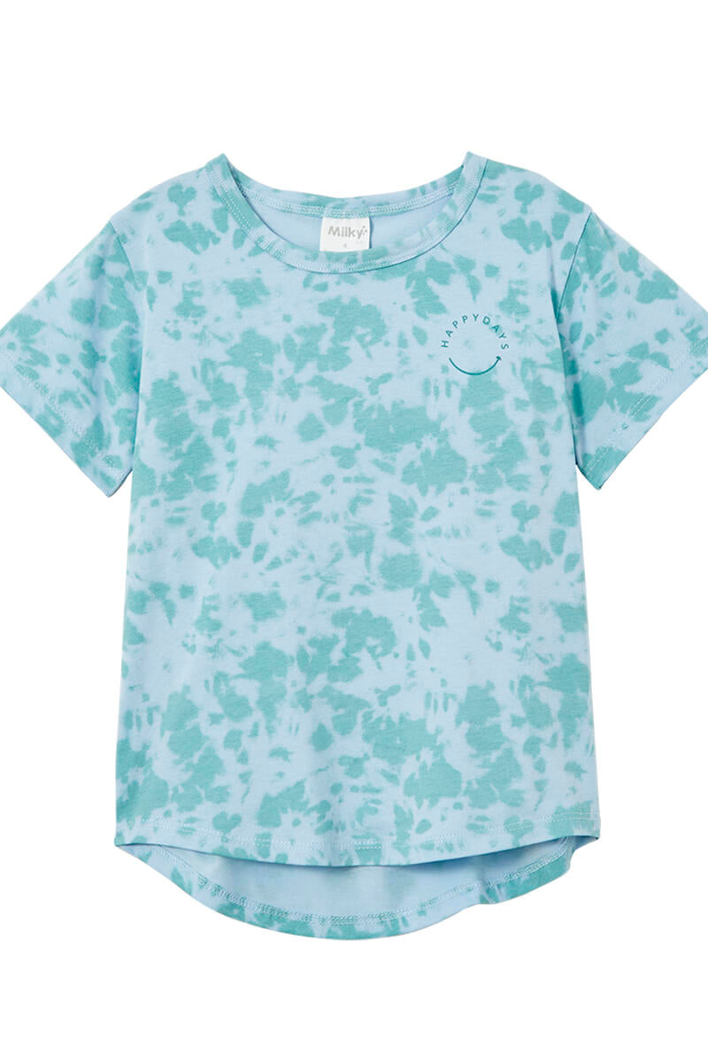 Tee - Green Tie Dye