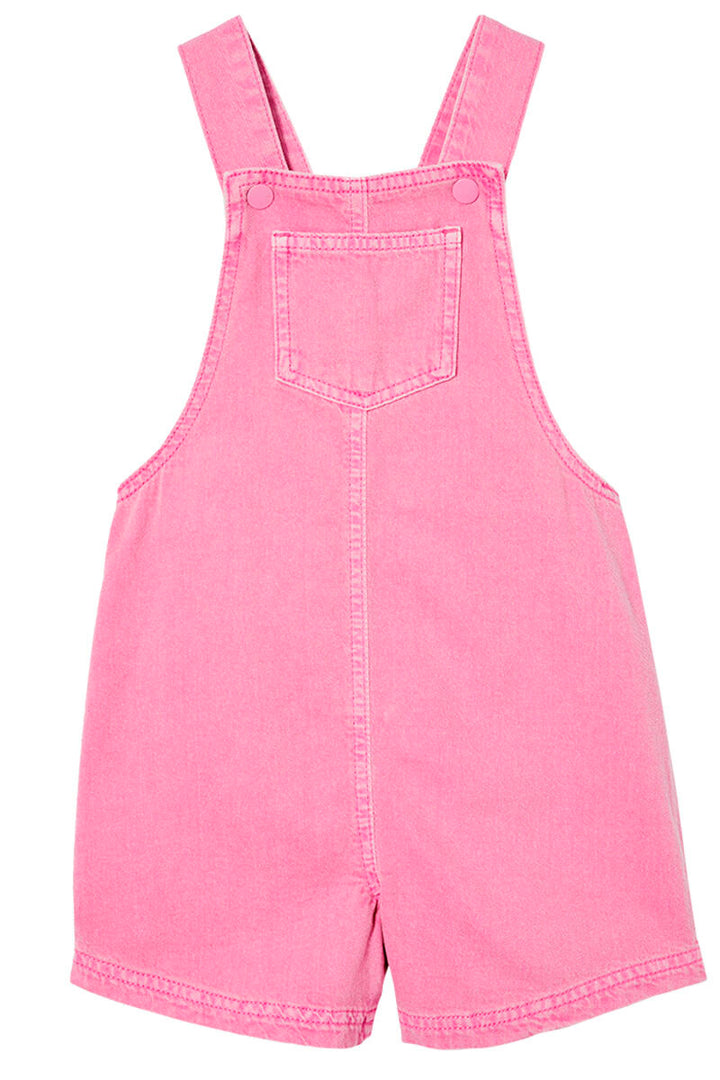 Overalls - Pink Denim