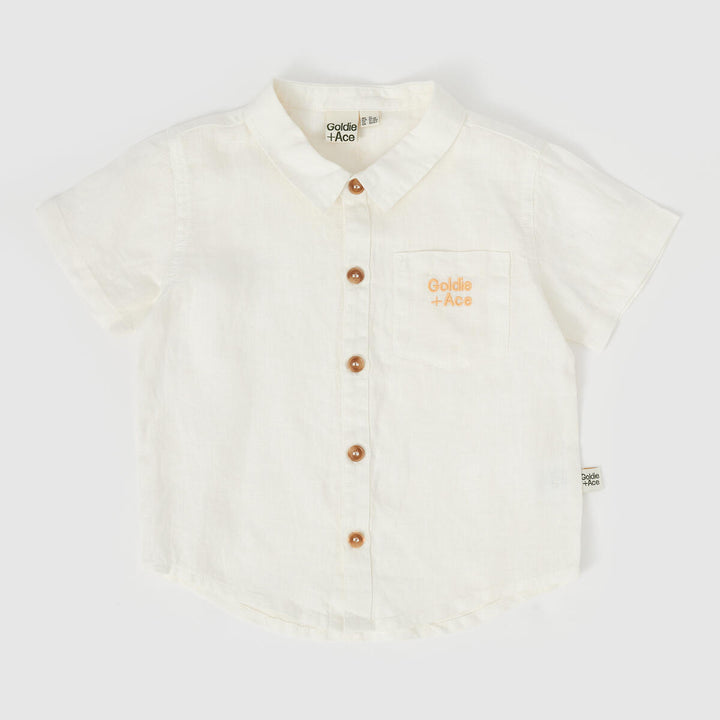 Shirt | Holiday Linen - Ivory