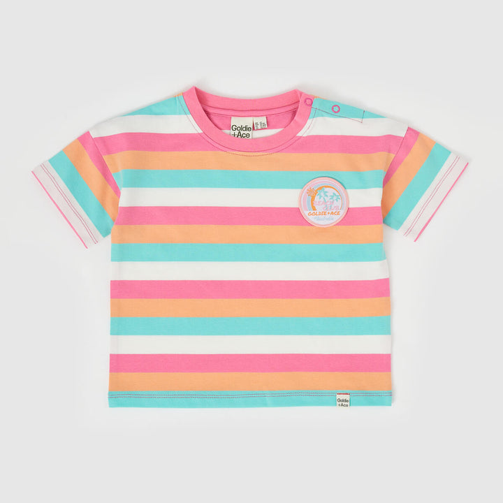 Tee | Beach Club - Summer Stripe