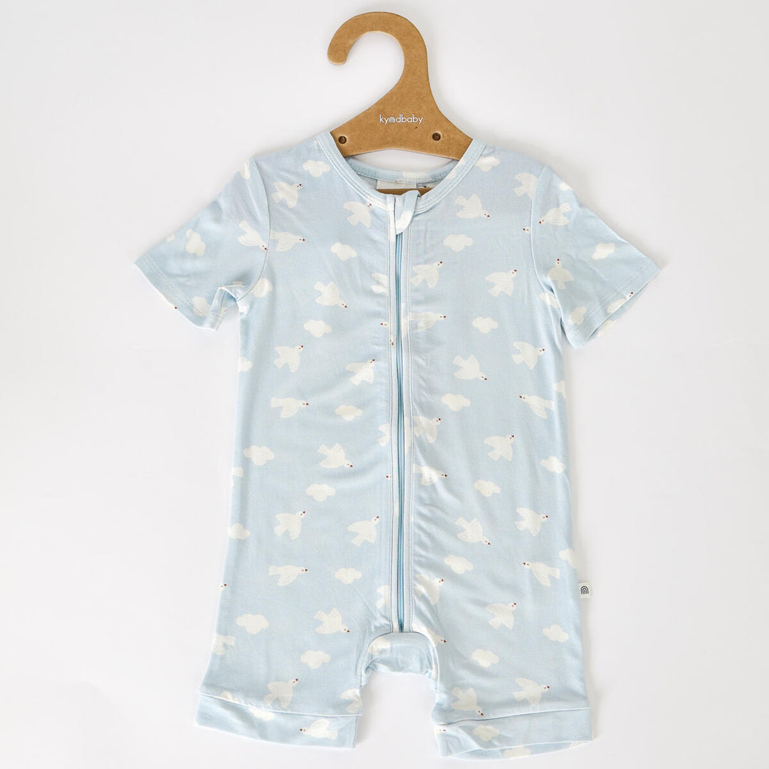 Onesie | Day or Night Short Sleeve - Bird Song