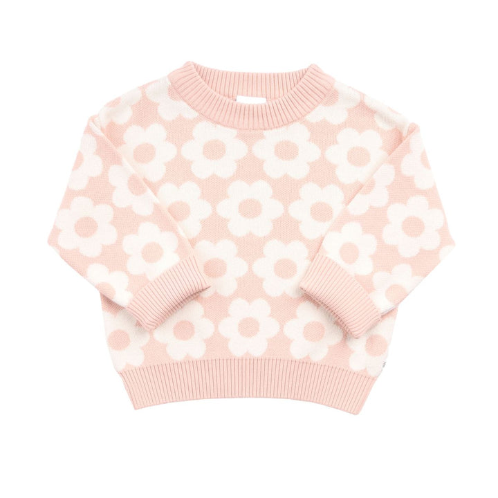 Jumper | Jacquard Knit - Pearl