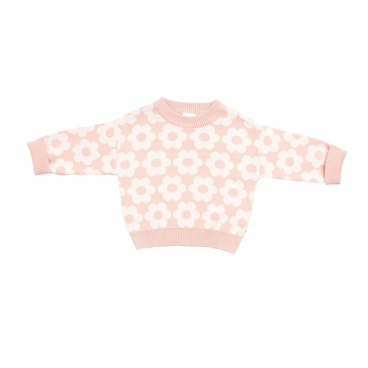 Jumper | Jacquard Knit - Pearl