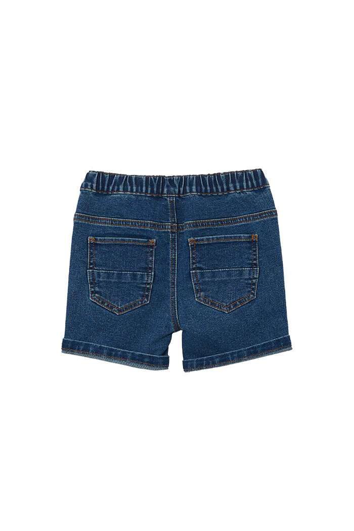 Shorts - Stone Wash Denim