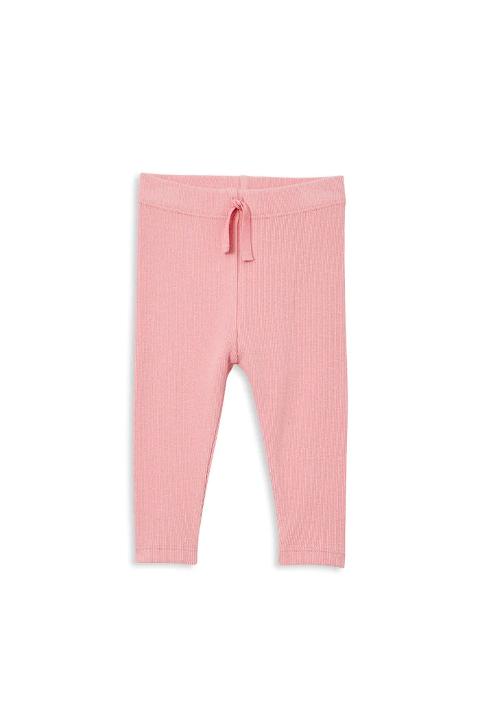 Pants | Rib - Rose