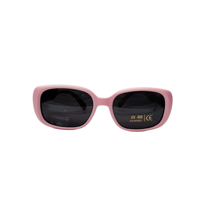 Sunglasses | Rectangular - Coral (Pink)