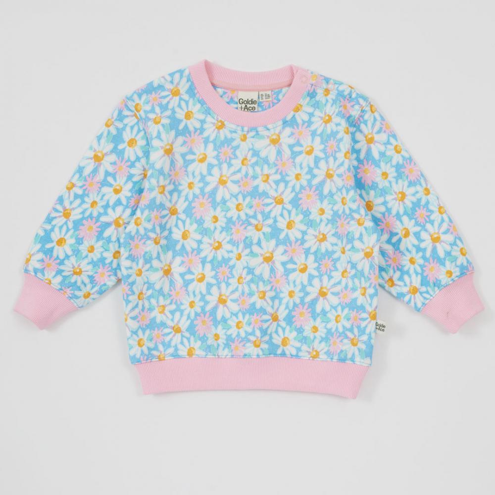 Sweater | Relaxed Terry - Seaside Daisy