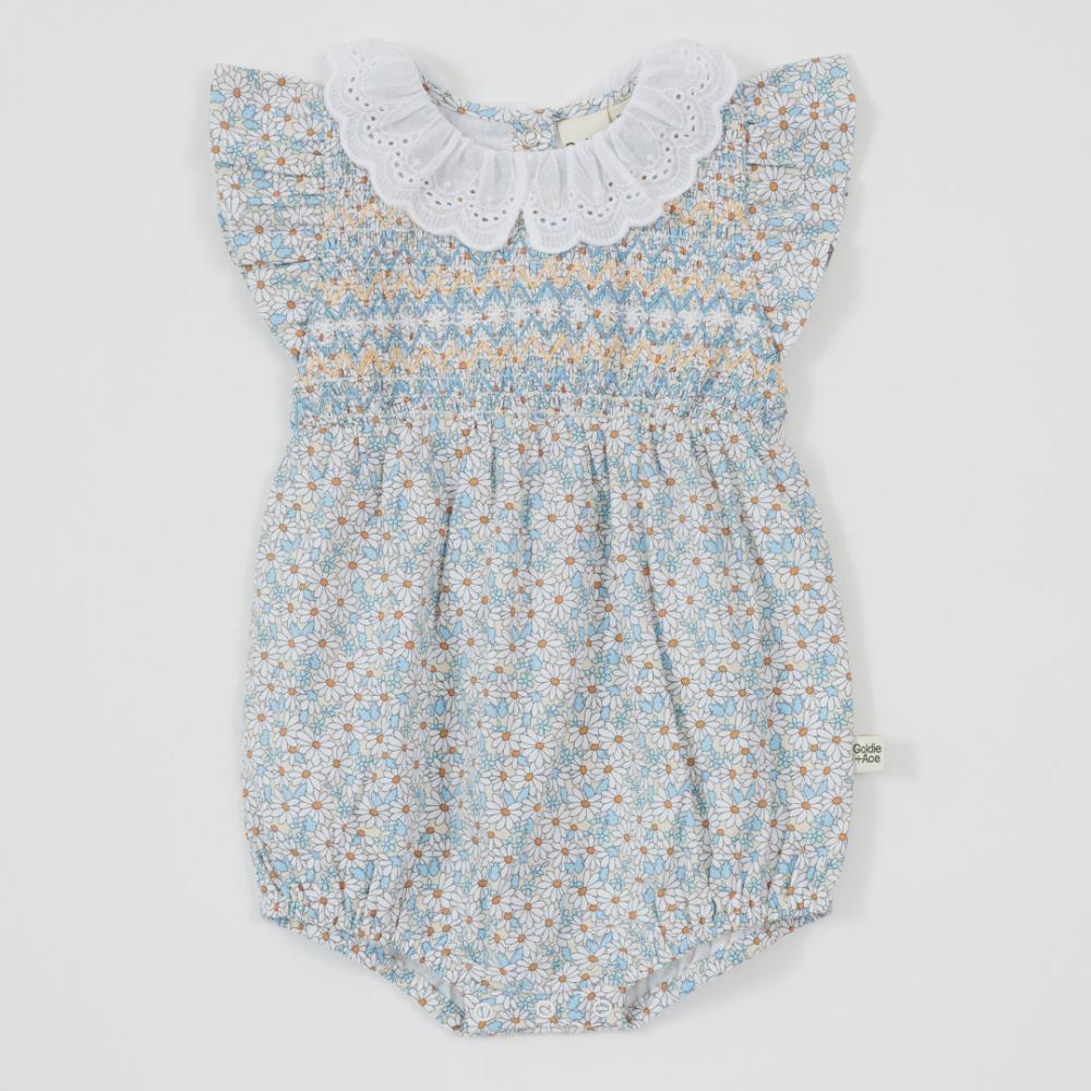 Romper | Lani Smocked - Sunny Floral