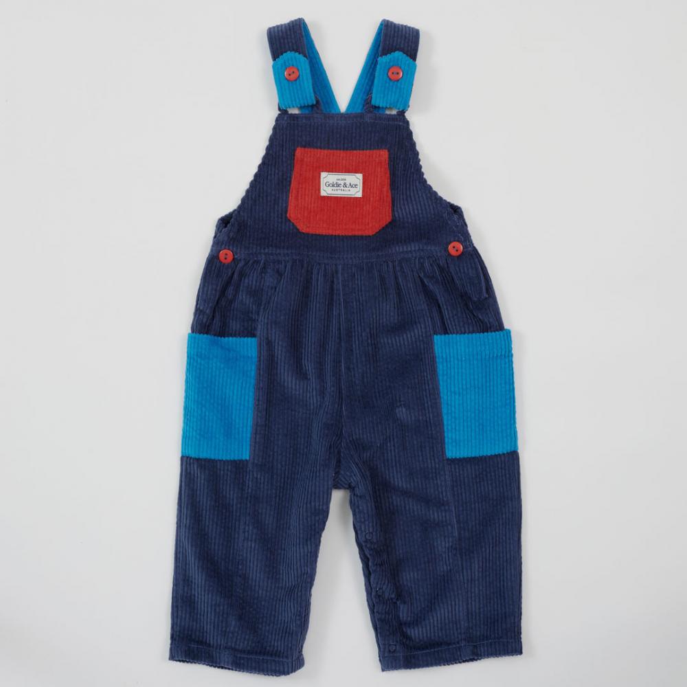 Overalls | Sammy Corduroy - Colour Block