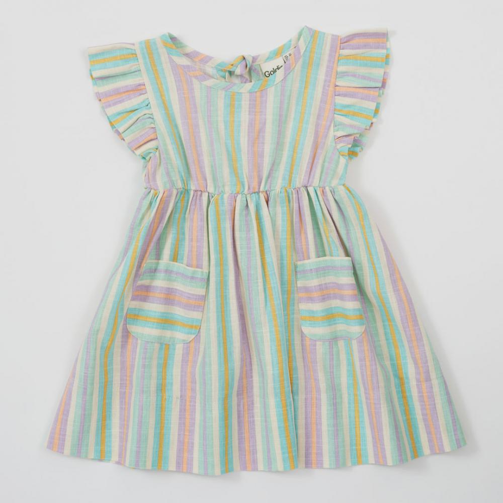 Dress | Lyla Resort - Striped Linen