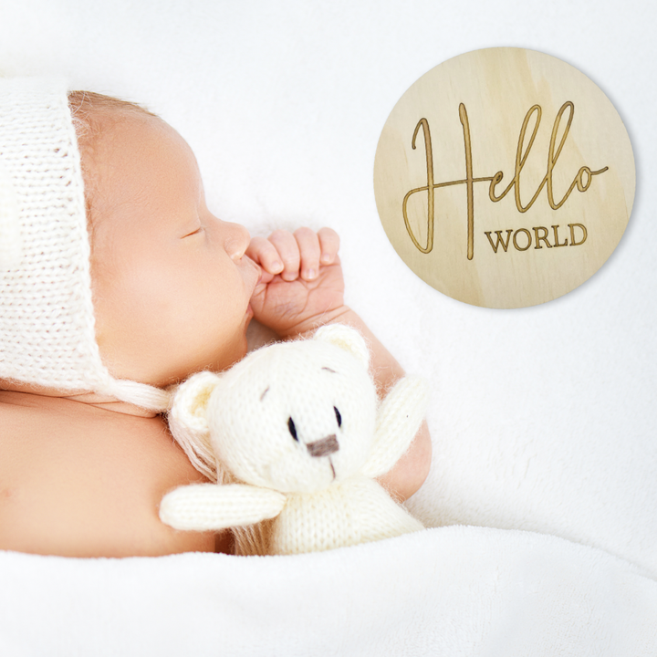 Announcement Disc - Hello World