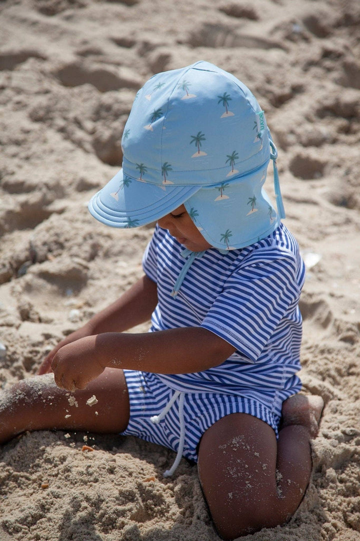 Swim Hat | Flap - Island