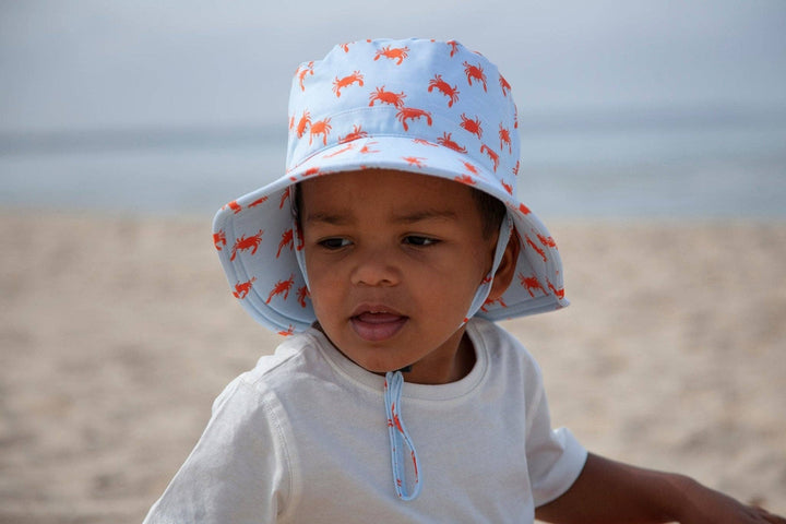 Swim Hat | Wide Brim - Crab