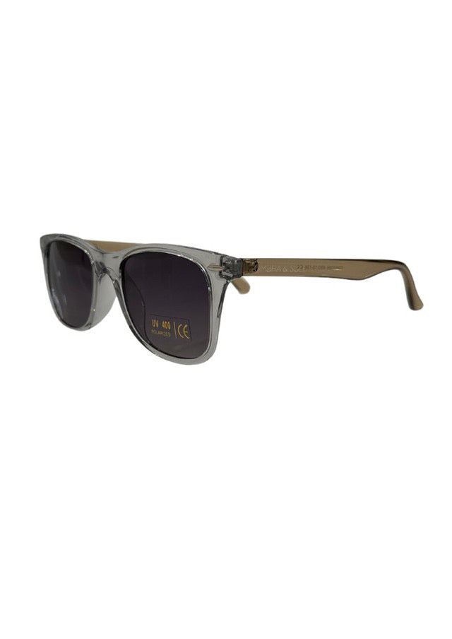 Sunglasses | Square - Glass (Two Tone)