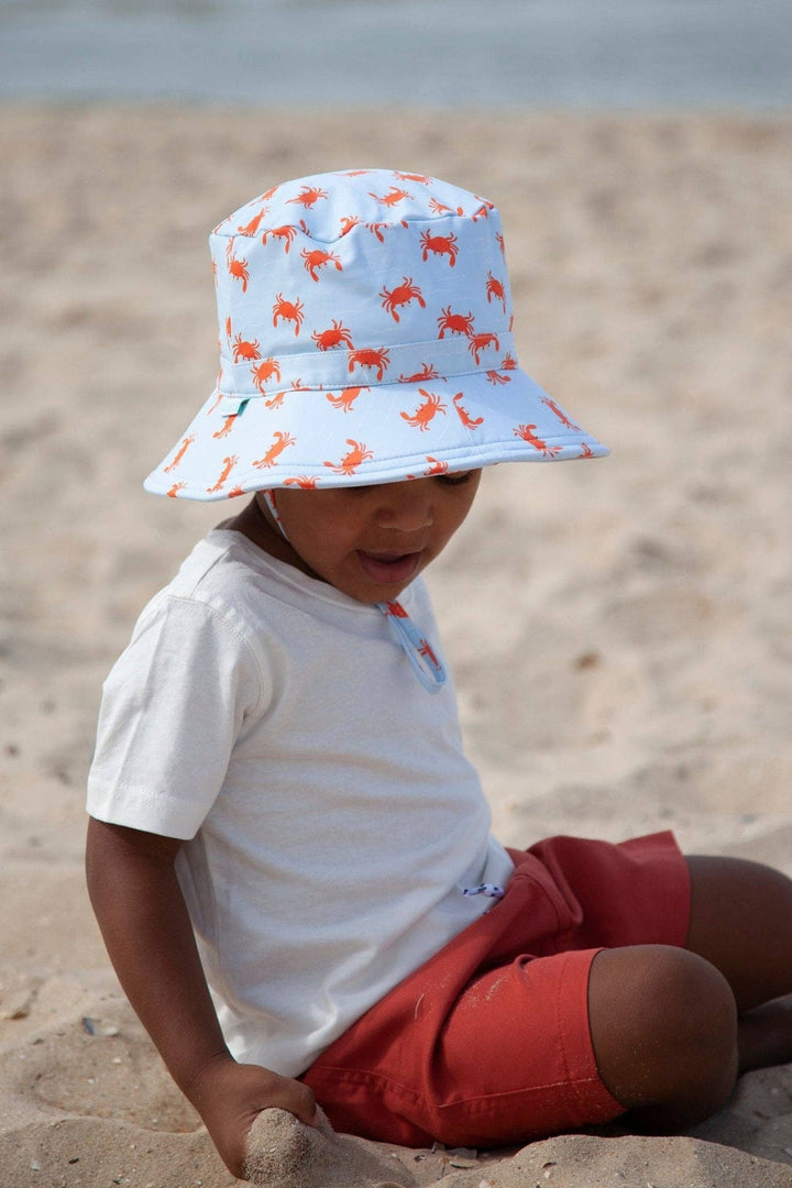 Swim Hat | Wide Brim - Crab