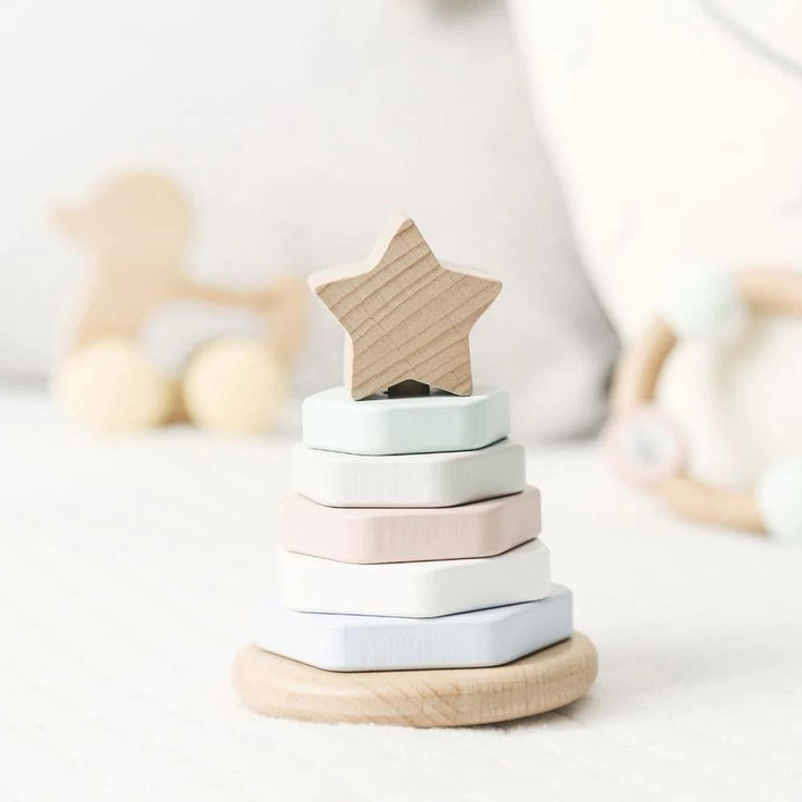 Wooden Baby Gift Set