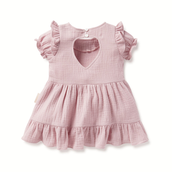 Dress | Muslin Ruffle - Pink