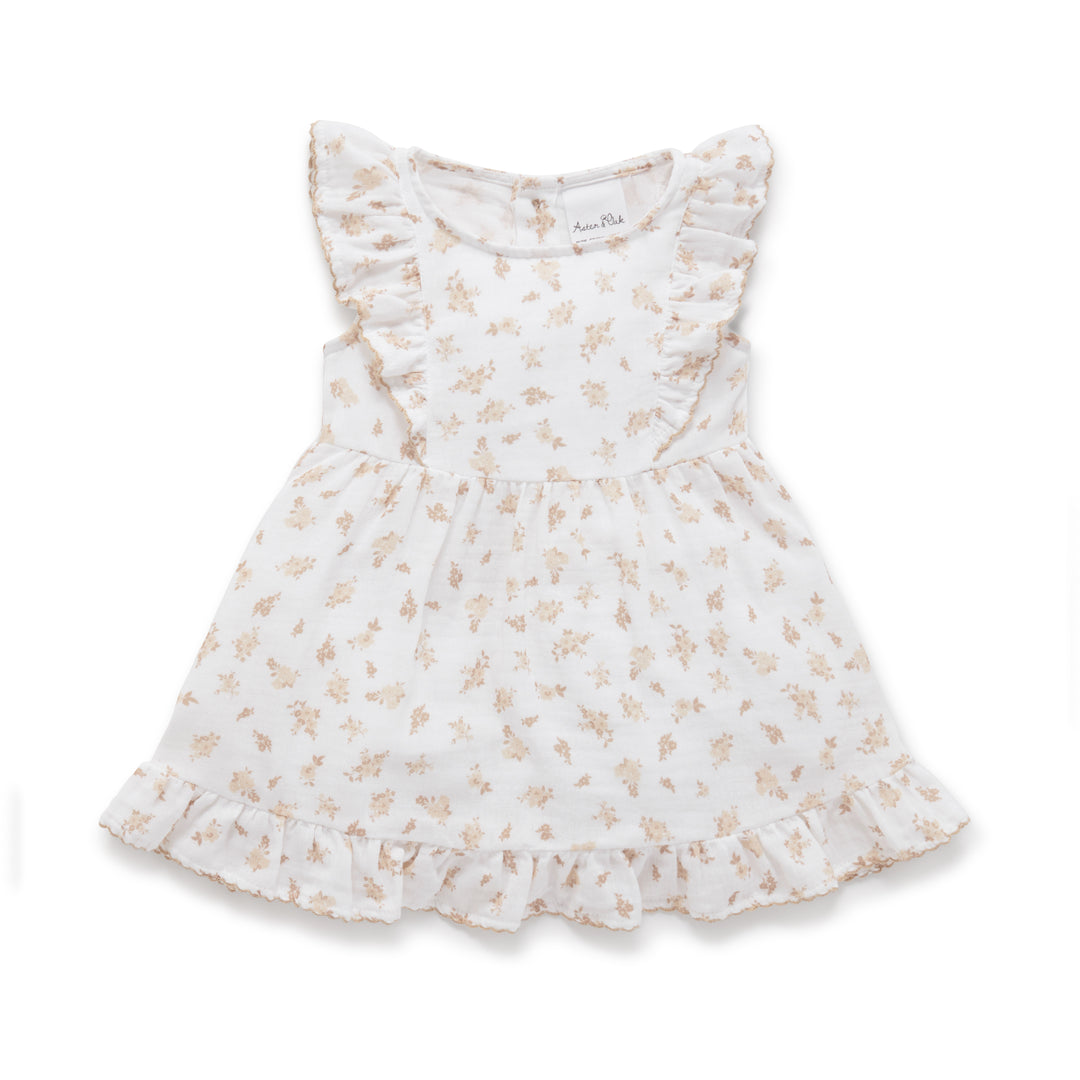 Dress | Muslin - Sable Floral