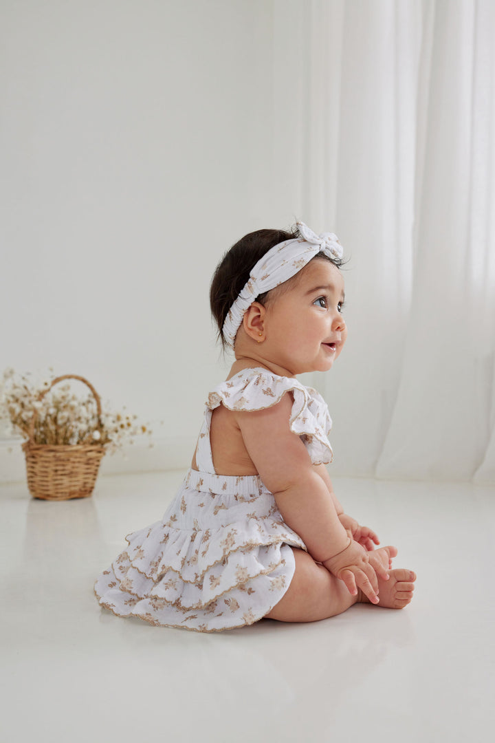 Playsuit | Muslin - Sable Floral