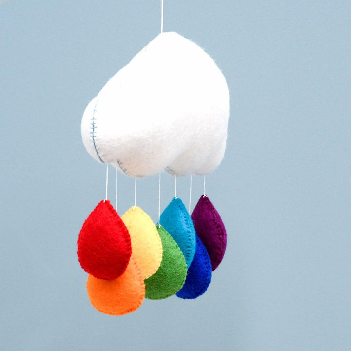 Wall Hanging | Raindrops - Rainbow