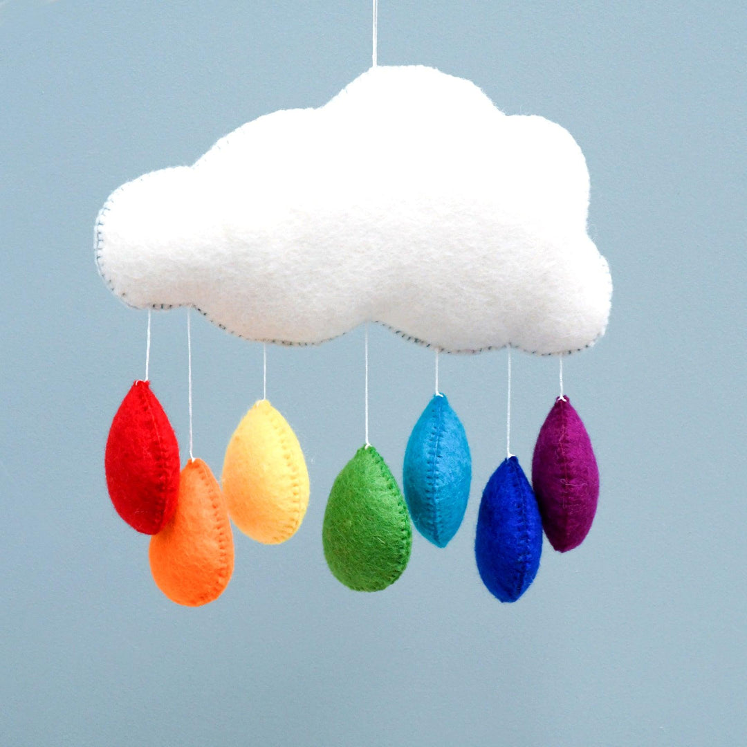 Wall Hanging | Raindrops - Rainbow