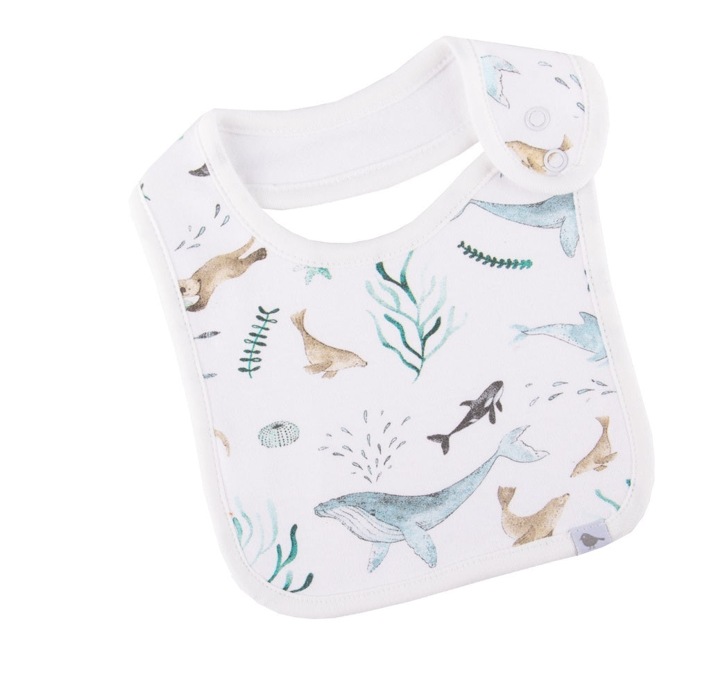 Bib | Organic Cotton - Under the Sea