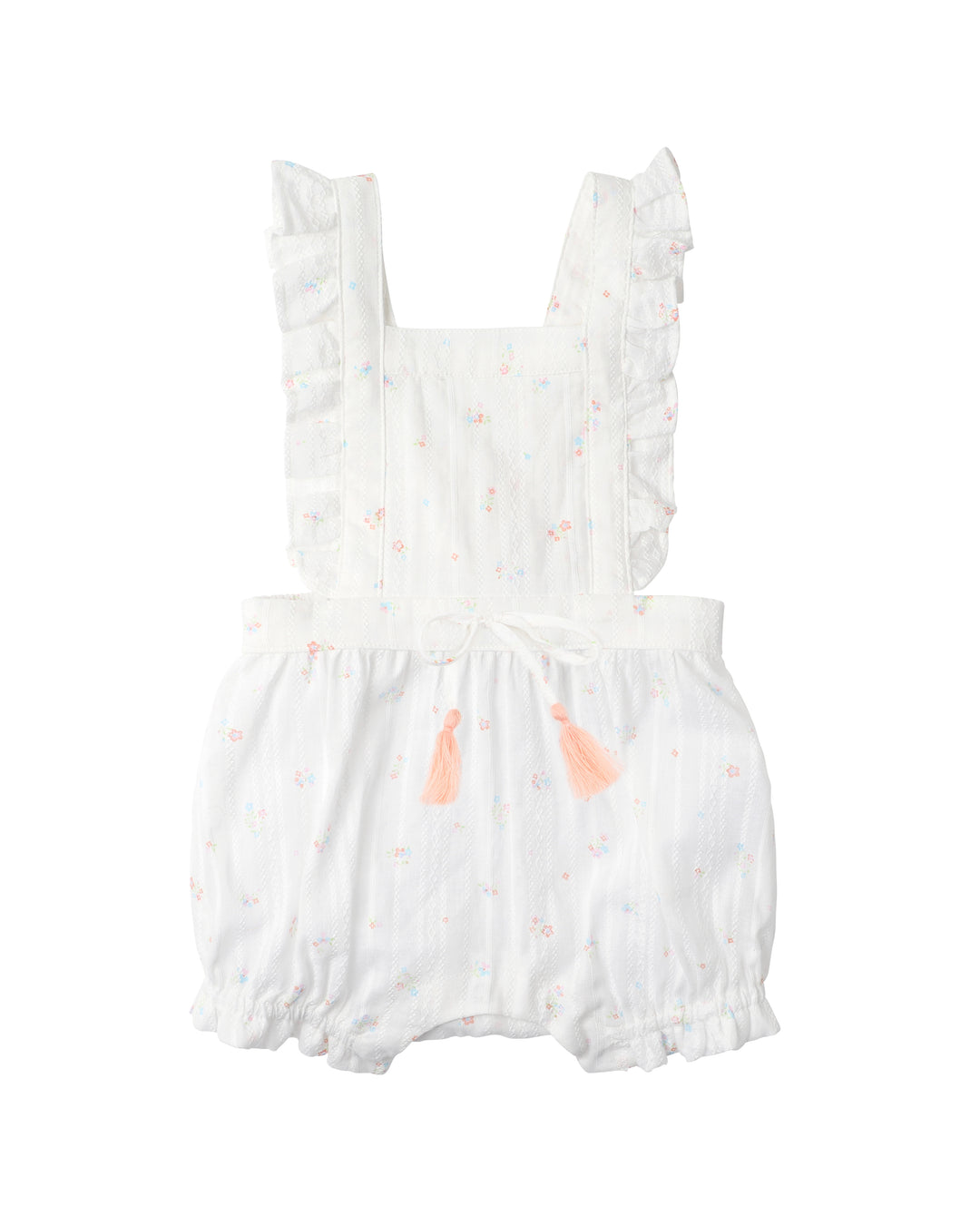 Overalls | Frill - Palm Cove Ditsy Print