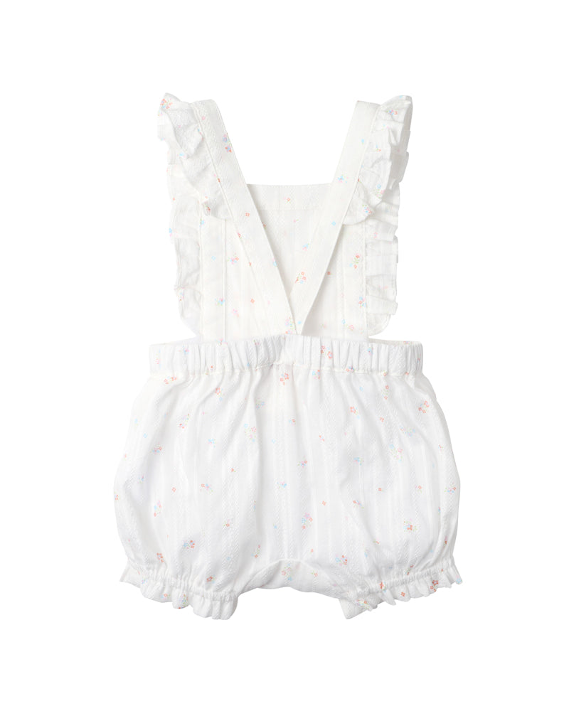 Overalls | Frill - Palm Cove Ditsy Print