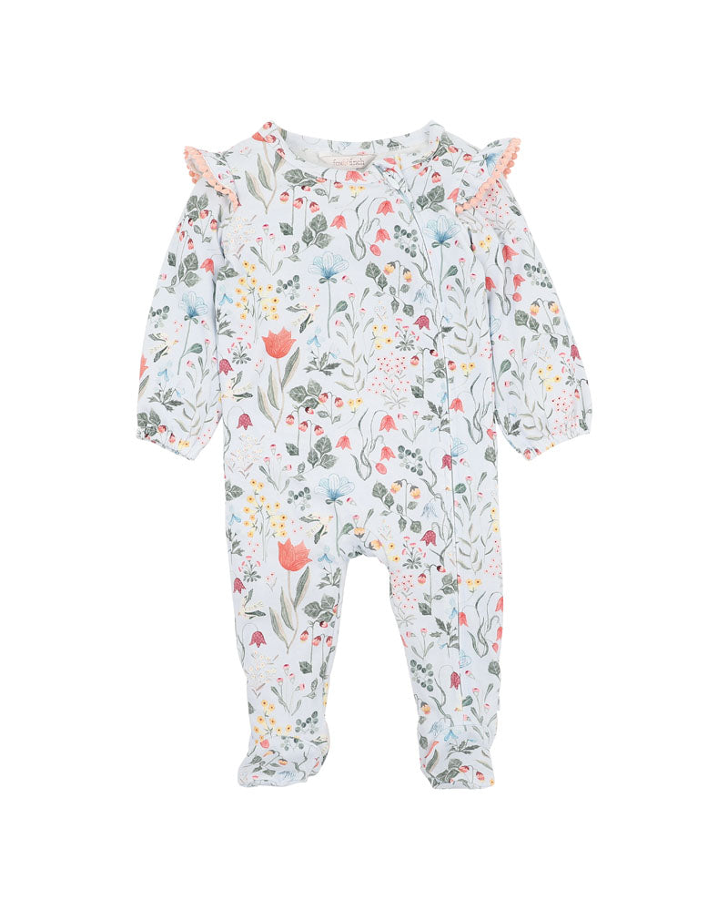 Onesie | LS Zip - Botanica