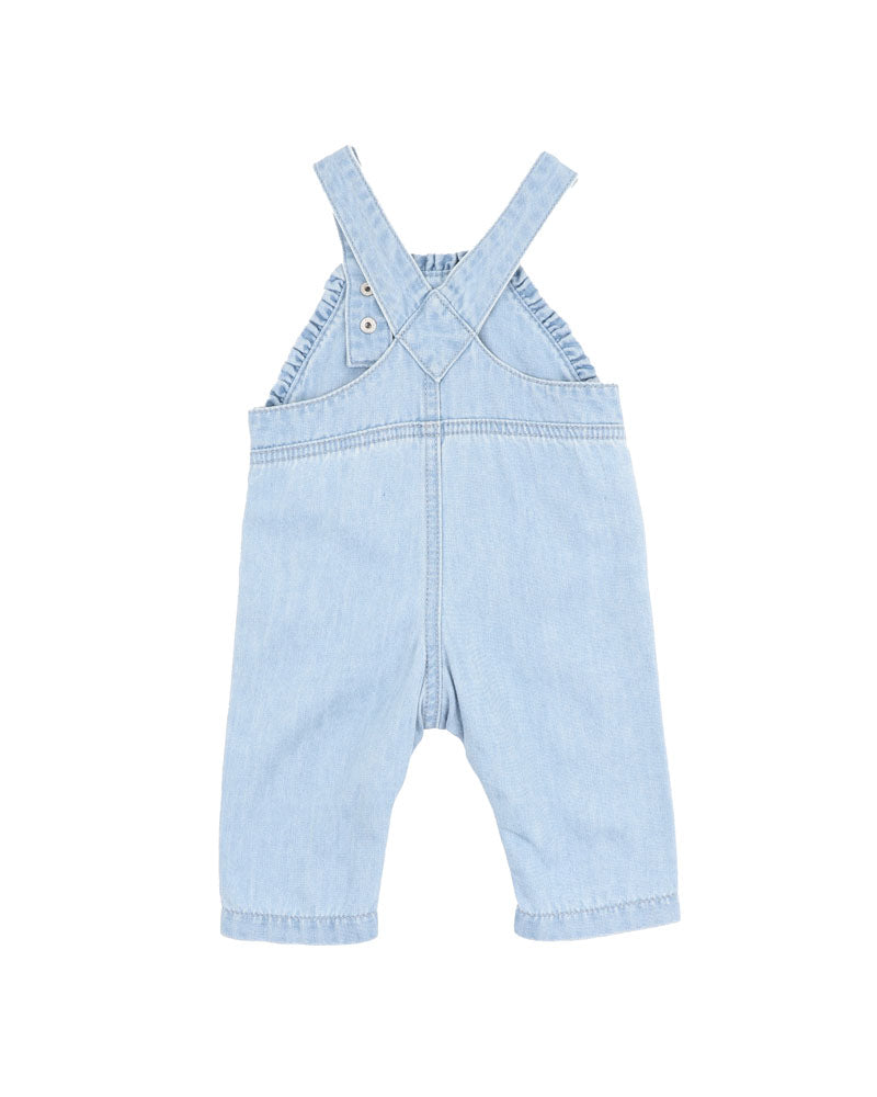 Overalls | Embroidered Denim - Botanica