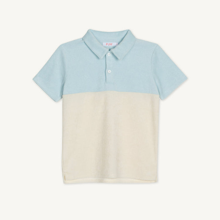 Top | Terry Nice Polo - Sky