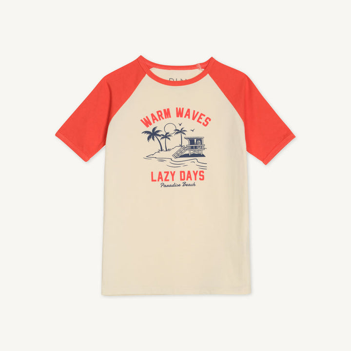 Tee | Raglan Ringer - Lazy Days