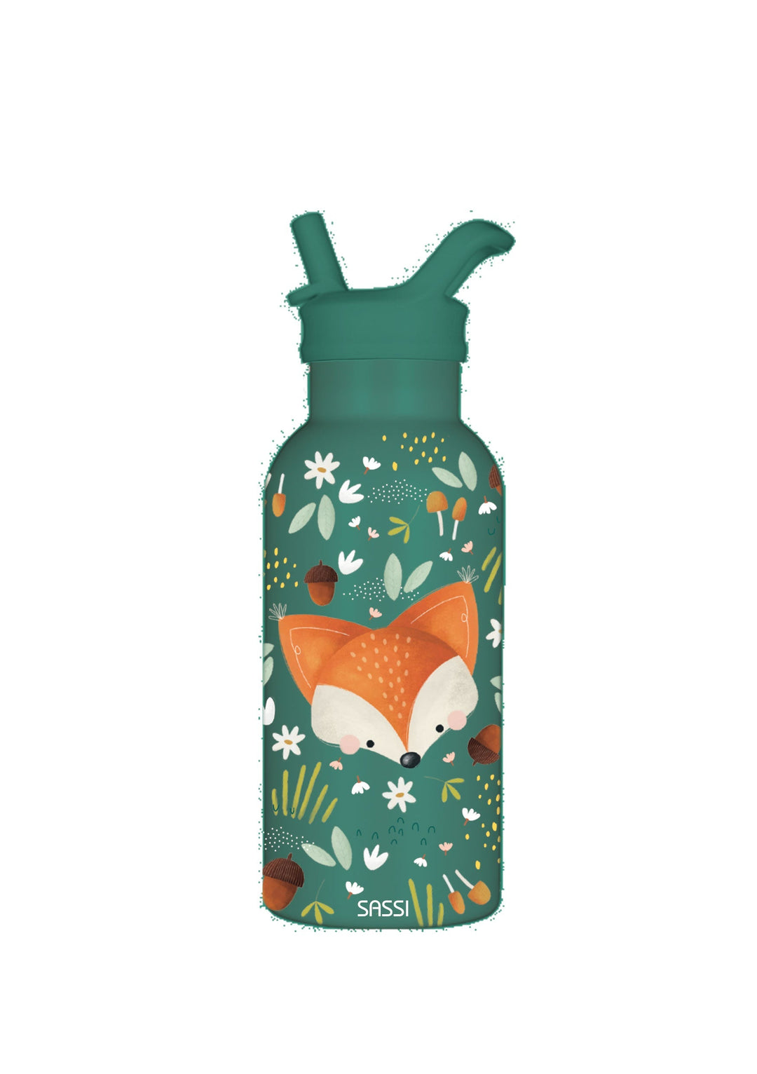 Sassi Drink Bottle - Crunchy The Fox