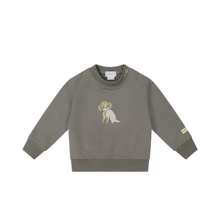 Sweatshirt | Oversized Jalen - Cobblestone