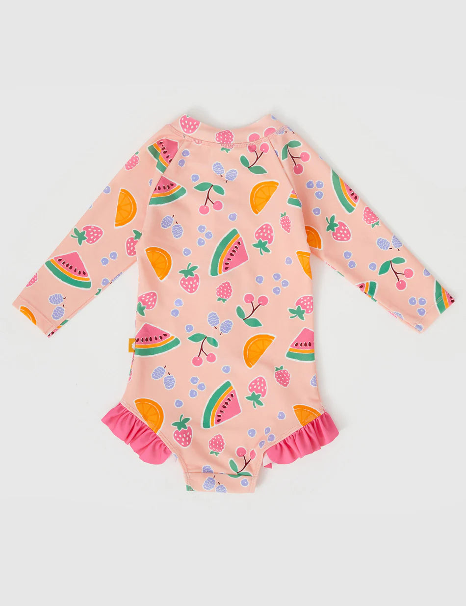 Swimsuit | Long Sleeve - Fruit Salad