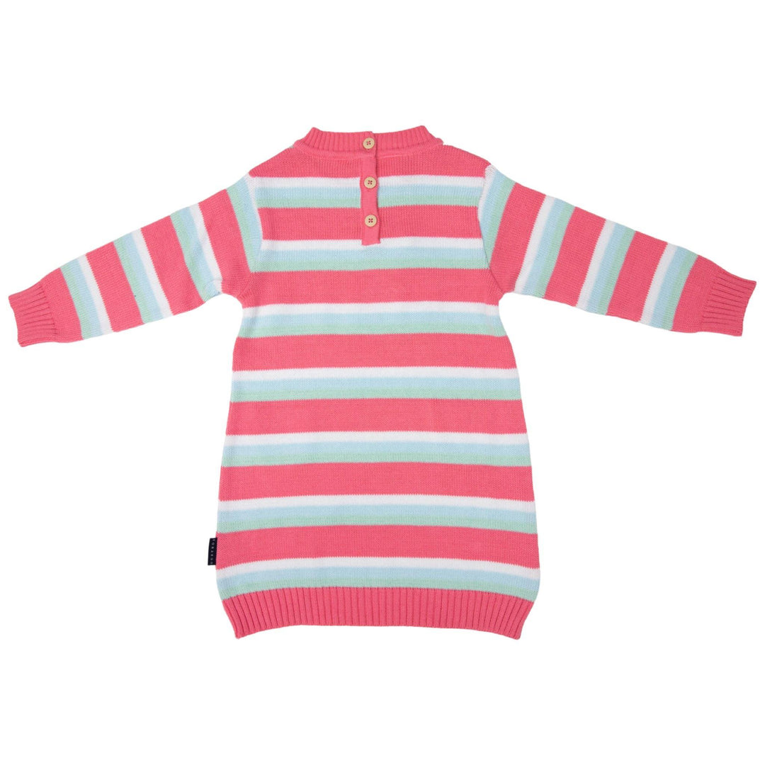 Dress | Striped Knit - Tea Rose