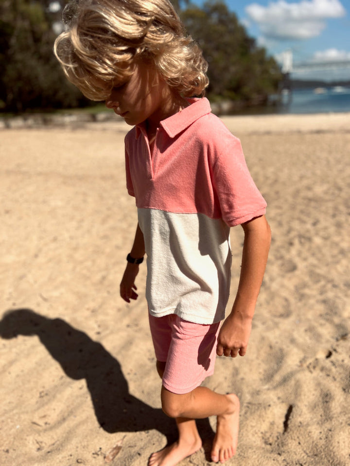 Shorts | Terry Long - Peach