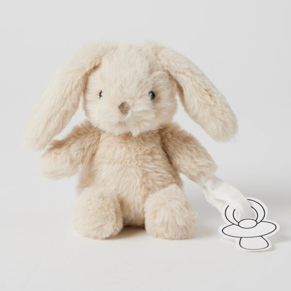 Plush | Bunny Dummy Clip - Beige