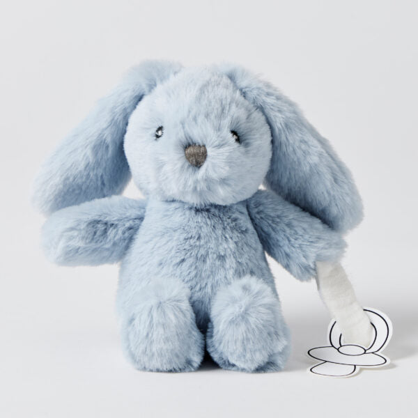 Plush | Bunny Dummy Clip - Soft Blue