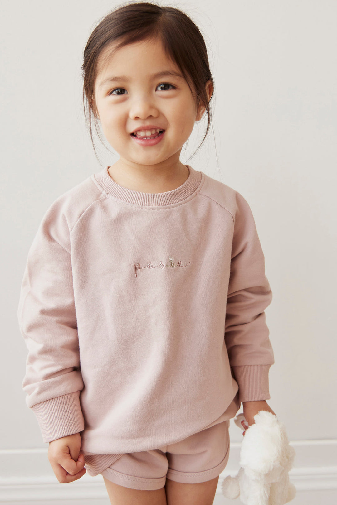 Sweatshirt | Chloe - Powder Pink