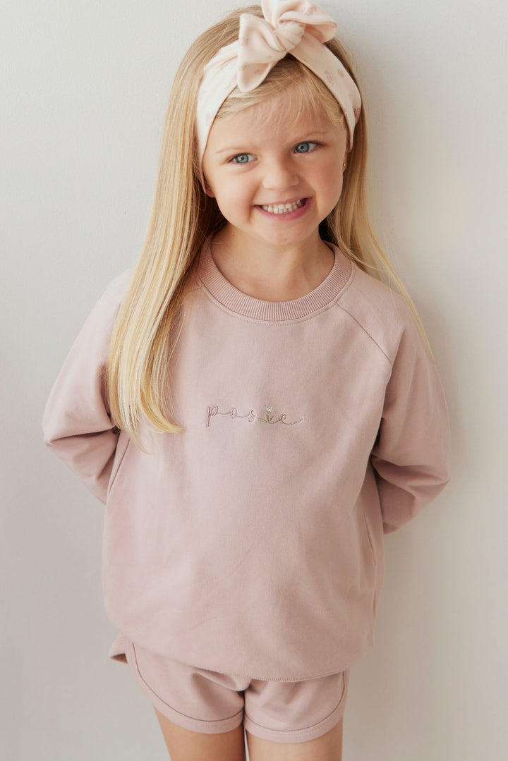 Sweatshirt | Chloe - Powder Pink