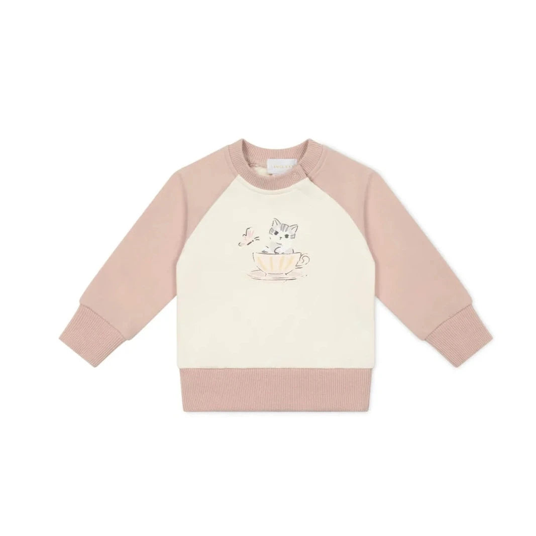 Sweatshirt | Moon's Garden - Dusky Rose