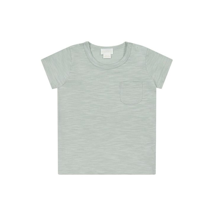 Tee | Cotton Slub - Ocean Spray