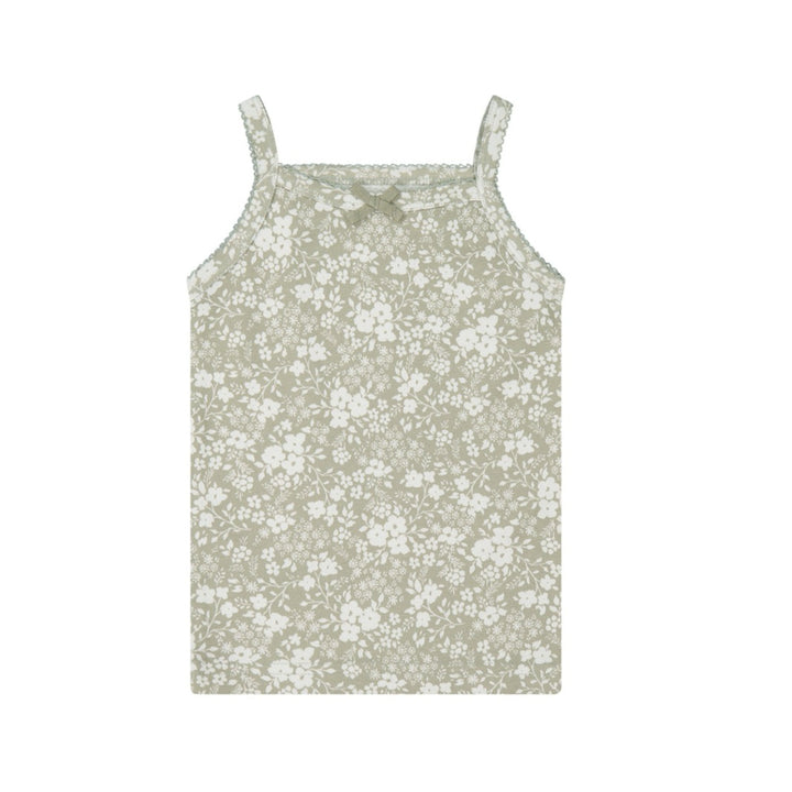 Singlet | Organic - Pansy Floral Mist