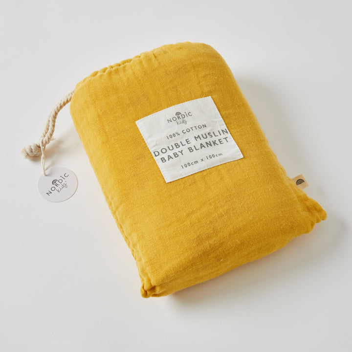 Muslin Blanket | Double Cotton - Honey