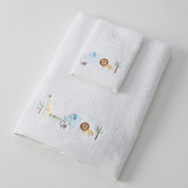 Bath Towel & Face Washer Set | Jungle Adventure