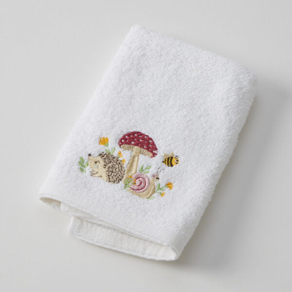 Bath Towel & Face Washer Set | Mushroom Meadow