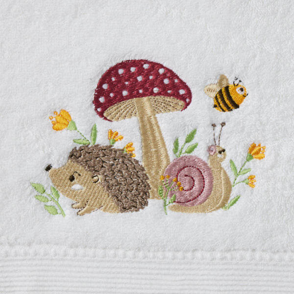 Bath Towel & Face Washer Set | Mushroom Meadow