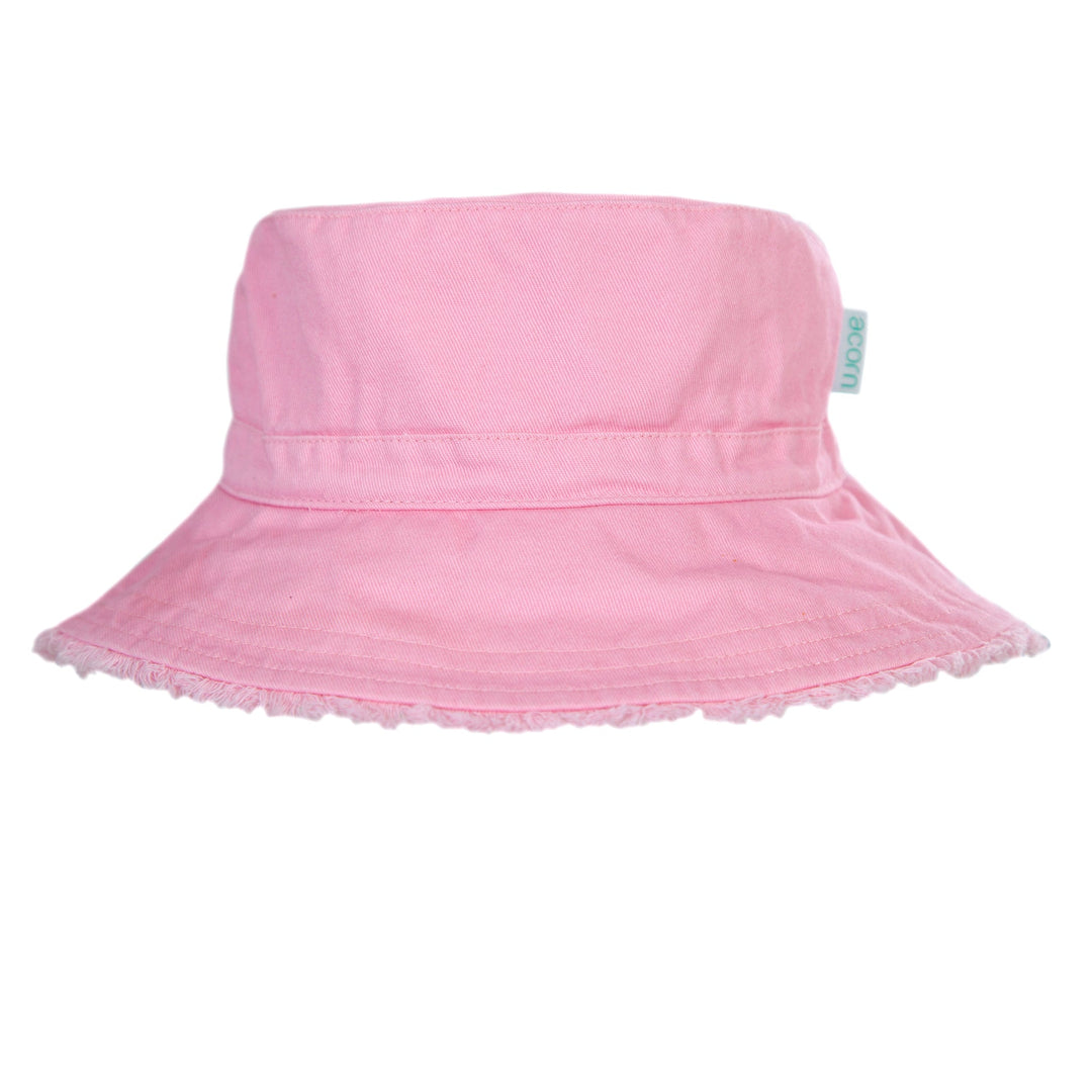 Hat | Frayed Bucket - Strawberry