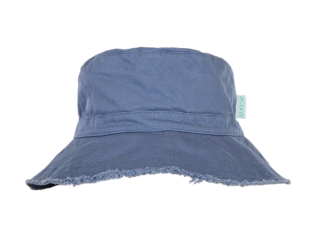 Hat | Frayed Bucket - Blue